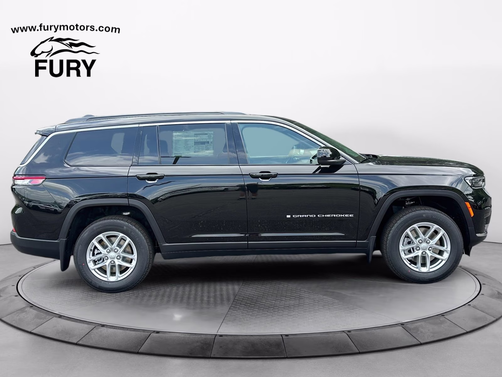 2026 Diamond Black Crystal Pearlcoat Jeep Grand Cherokee L Laredo 4X4 SUV