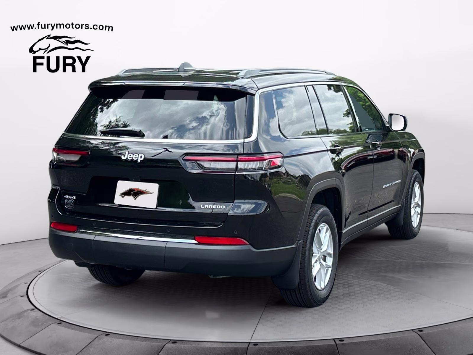 2026 Diamond Black Crystal Pearlcoat Jeep Grand Cherokee L Laredo 4X4 SUV