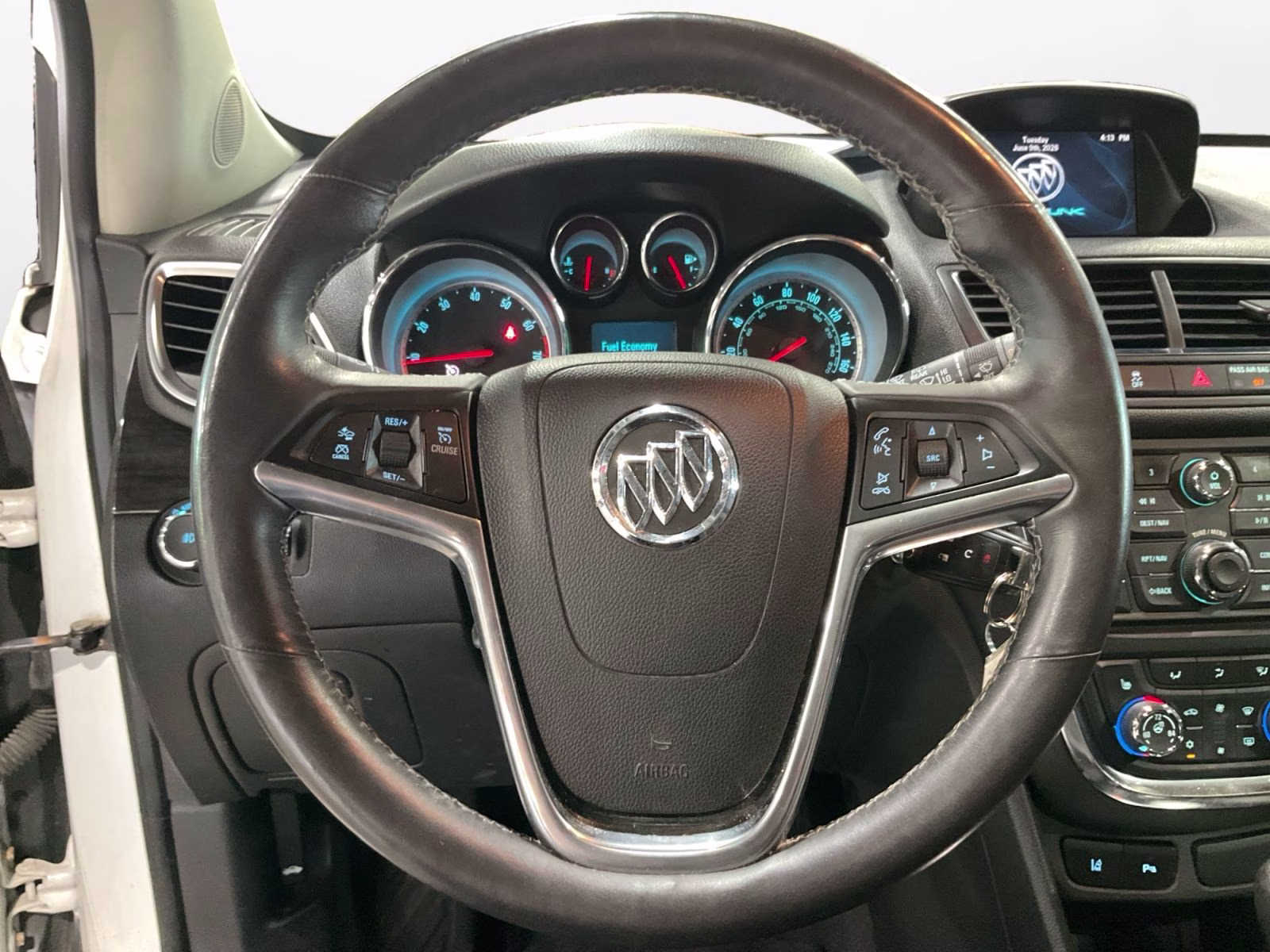 2015 White Pearl Metallic Buick Encore Premium AWD SUV