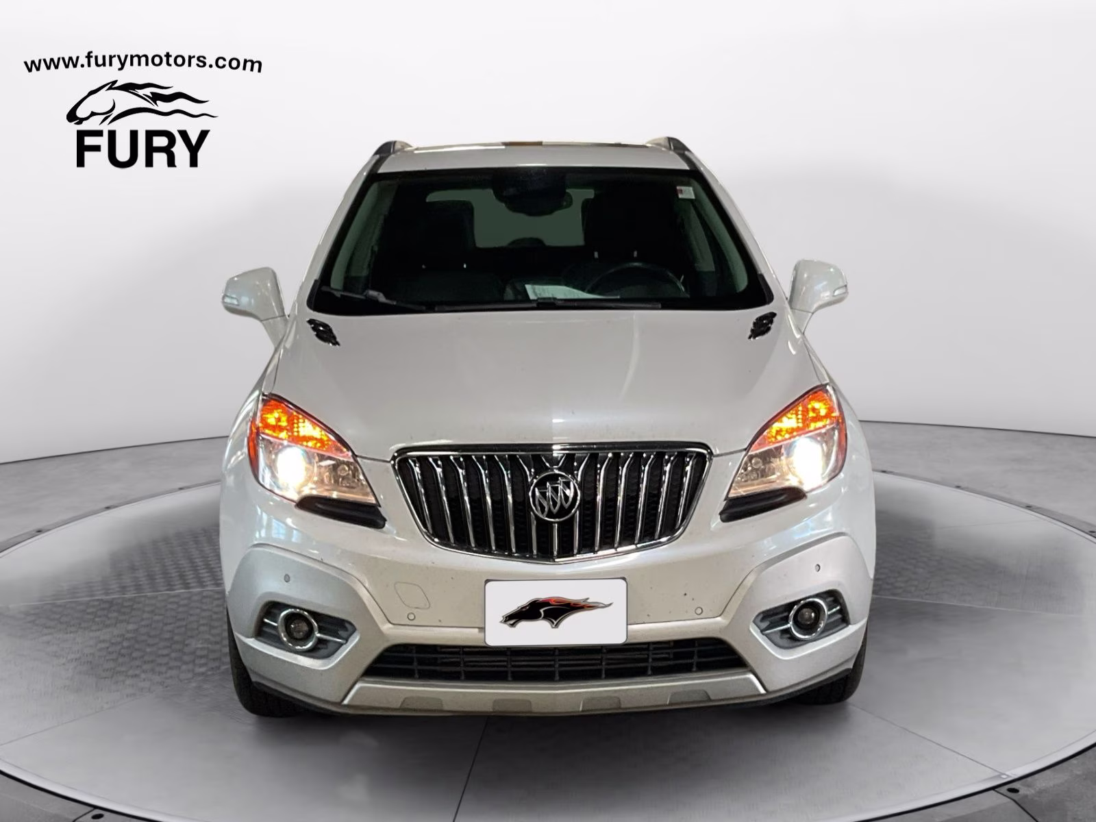 2015 White Pearl Metallic Buick Encore Premium AWD SUV