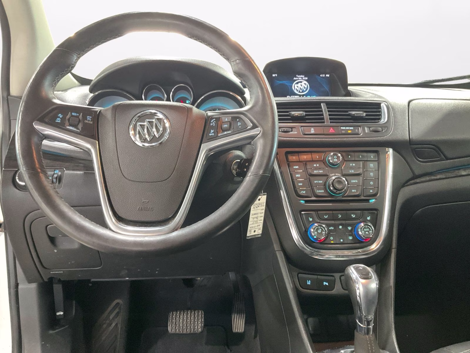 2015 White Pearl Metallic Buick Encore Premium AWD SUV