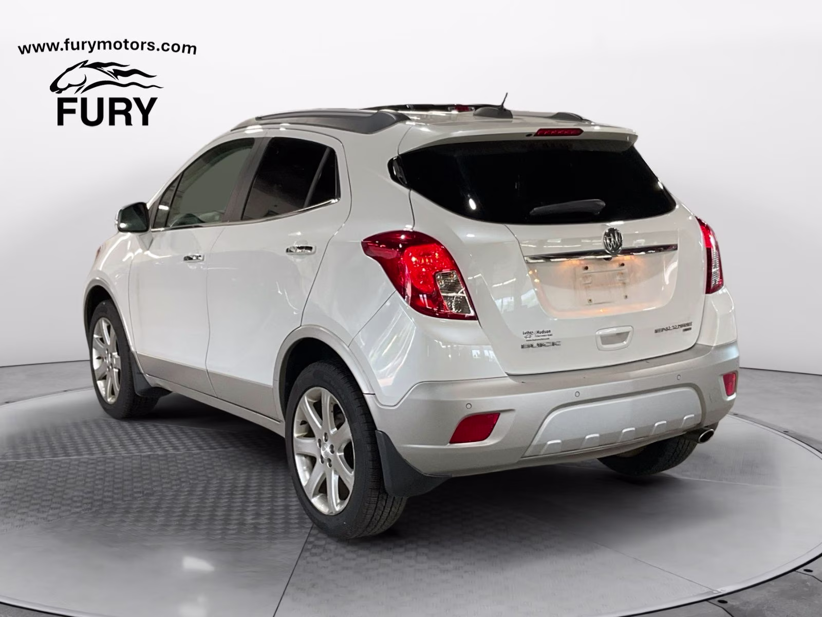 2015 White Pearl Metallic Buick Encore Premium AWD SUV