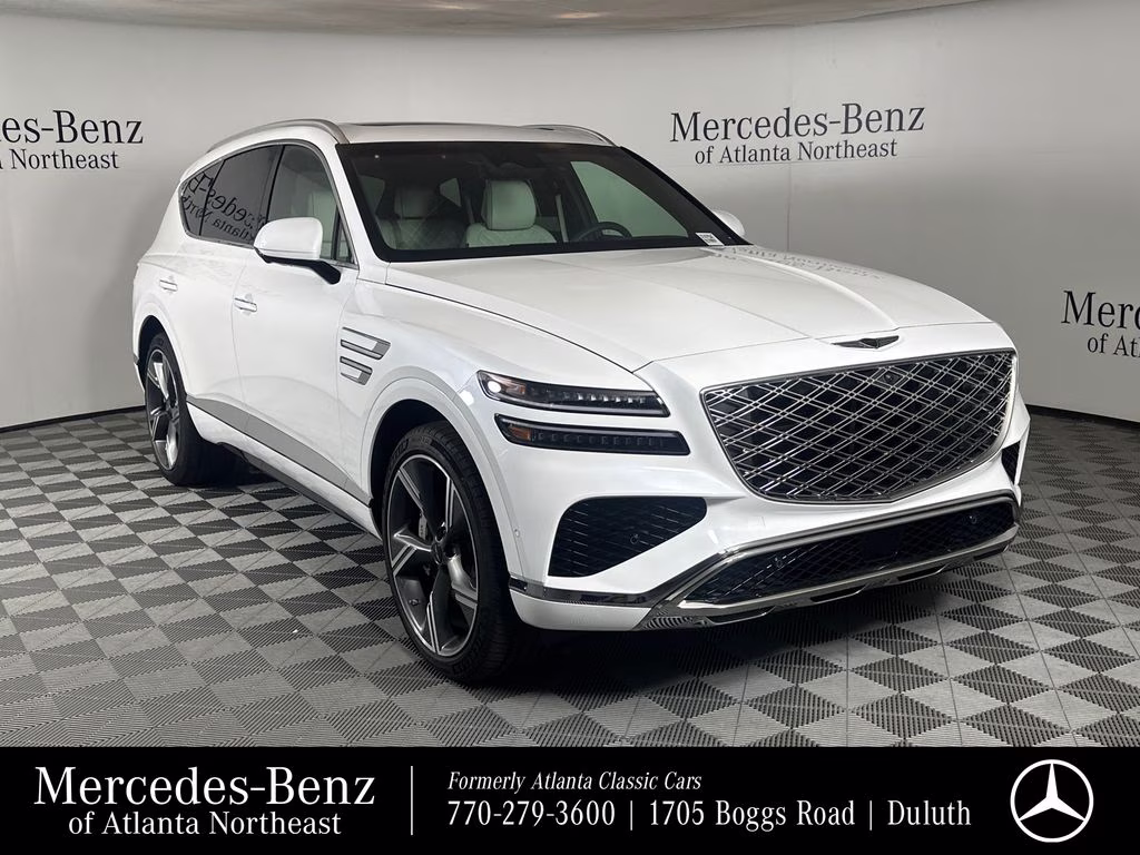 2025 Uyuni White Genesis GV80 3.5T Prestige AWD SUV