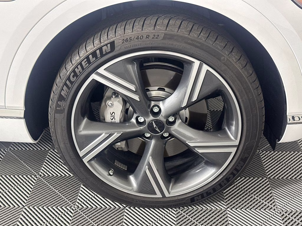 2025 Uyuni White Genesis GV80 3.5T Prestige AWD SUV