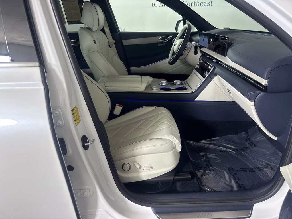 2025 Uyuni White Genesis GV80 3.5T Prestige AWD SUV