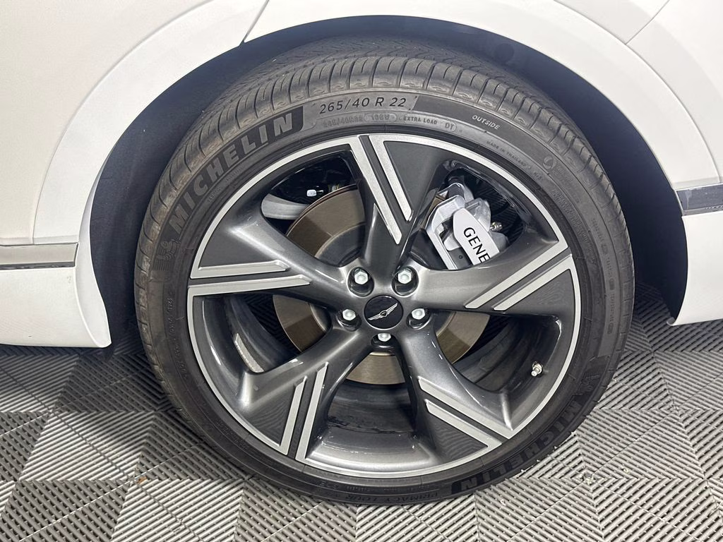 2025 Uyuni White Genesis GV80 3.5T Prestige AWD SUV
