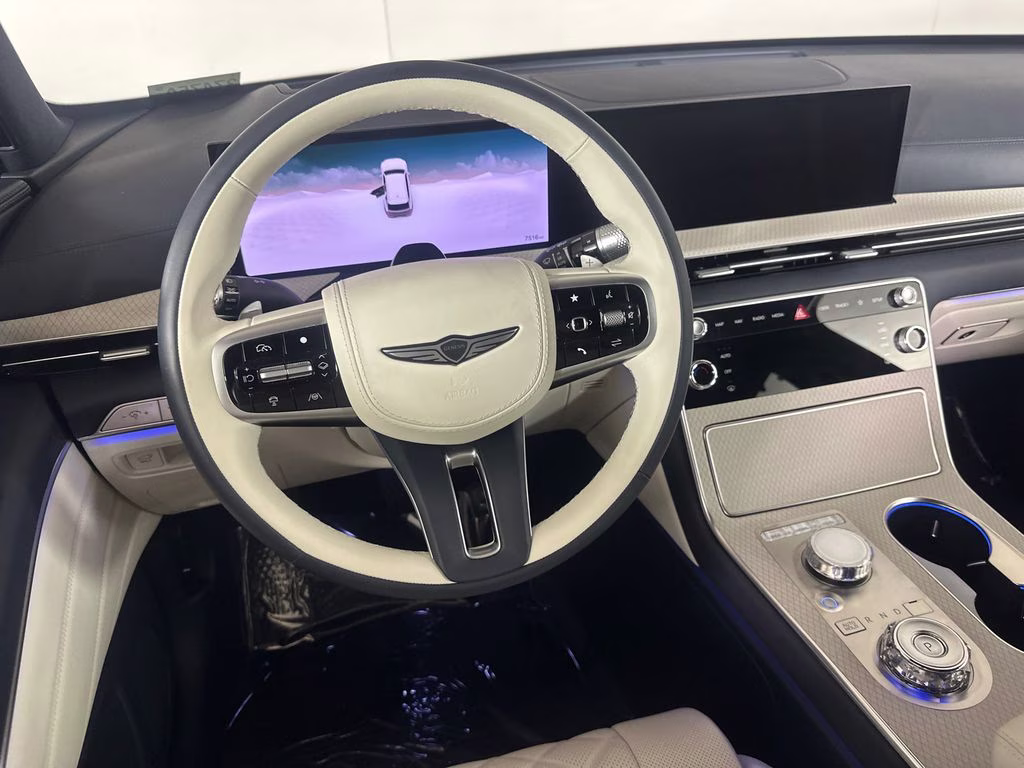 2025 Uyuni White Genesis GV80 3.5T Prestige AWD SUV