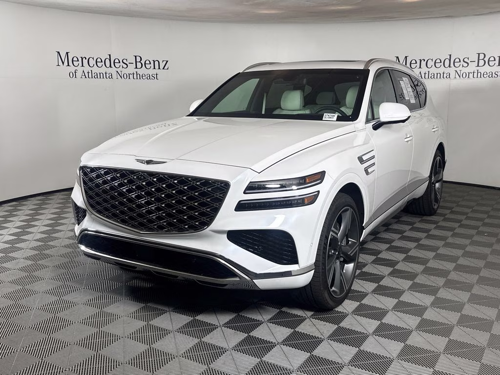 2025 Uyuni White Genesis GV80 3.5T Prestige AWD SUV