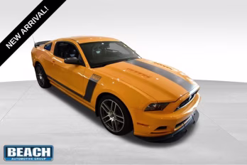 2013 School Bus Yellow Ford Mustang Boss 302 RWD Coupe