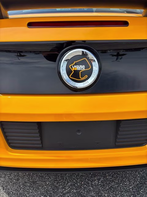 2013 Yellow Ford Mustang Boss 302 RWD Coupe