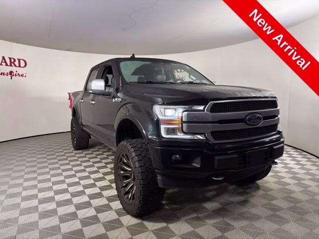 2018 Shadow Black Ford F-150 Platinum 4X4 Truck