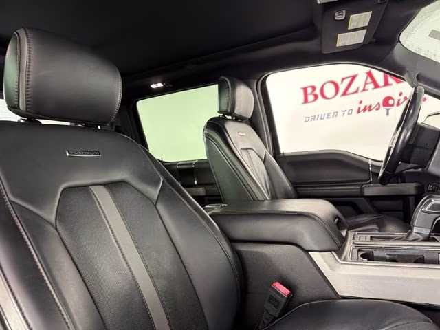 2018 Shadow Black Ford F-150 Platinum 4X4 Truck