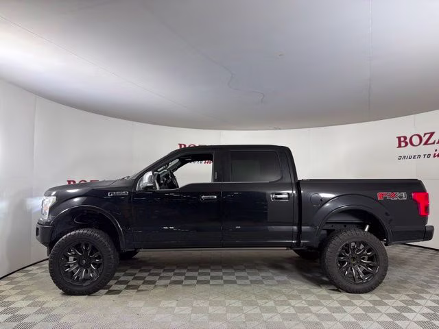 2018 Shadow Black Ford F-150 Platinum 4X4 Truck