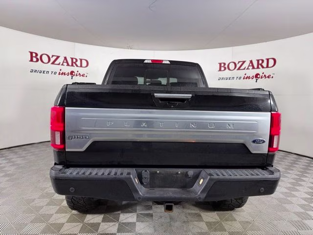 2018 Shadow Black Ford F-150 Platinum 4X4 Truck