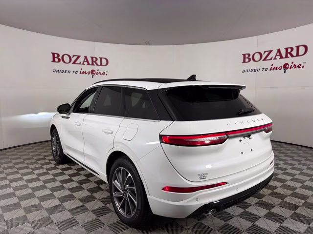 2025 White Metallic Lincoln Corsair Plug-In Hybrid Grand Touring AWD SUV