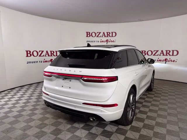 2025 White Metallic Lincoln Corsair Plug-In Hybrid Grand Touring AWD SUV