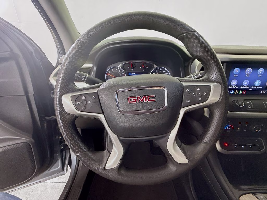 2022 Satin Steel Metallic GMC Acadia SLE AWD SUV