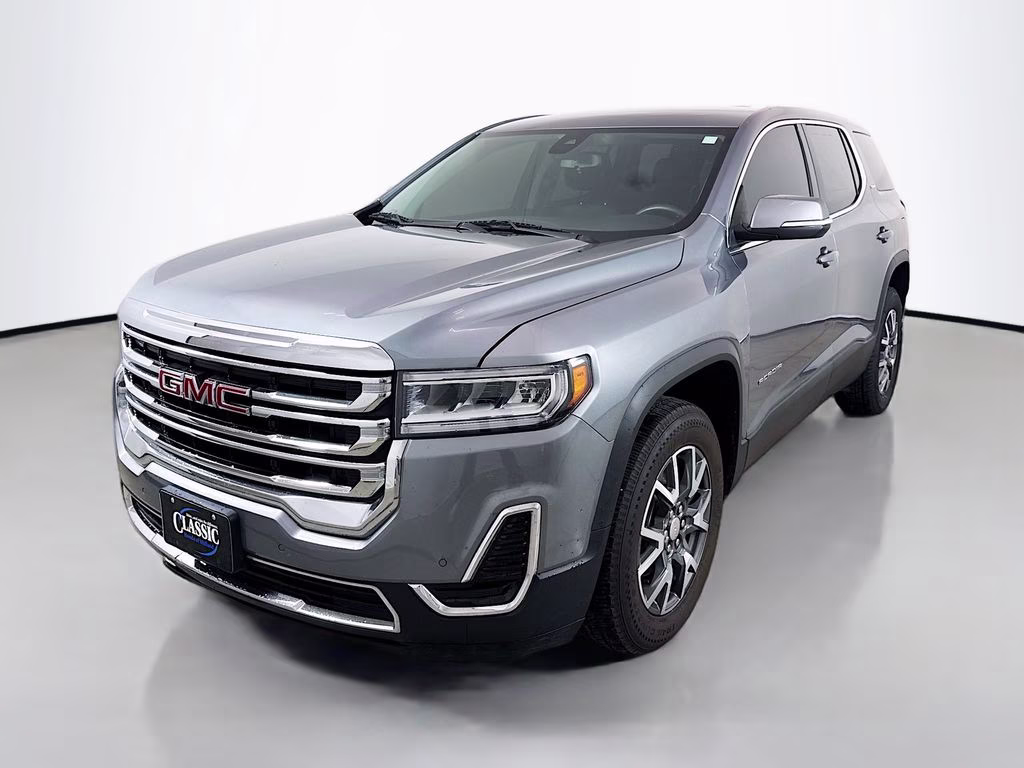 2022 Satin Steel Metallic GMC Acadia SLE AWD SUV