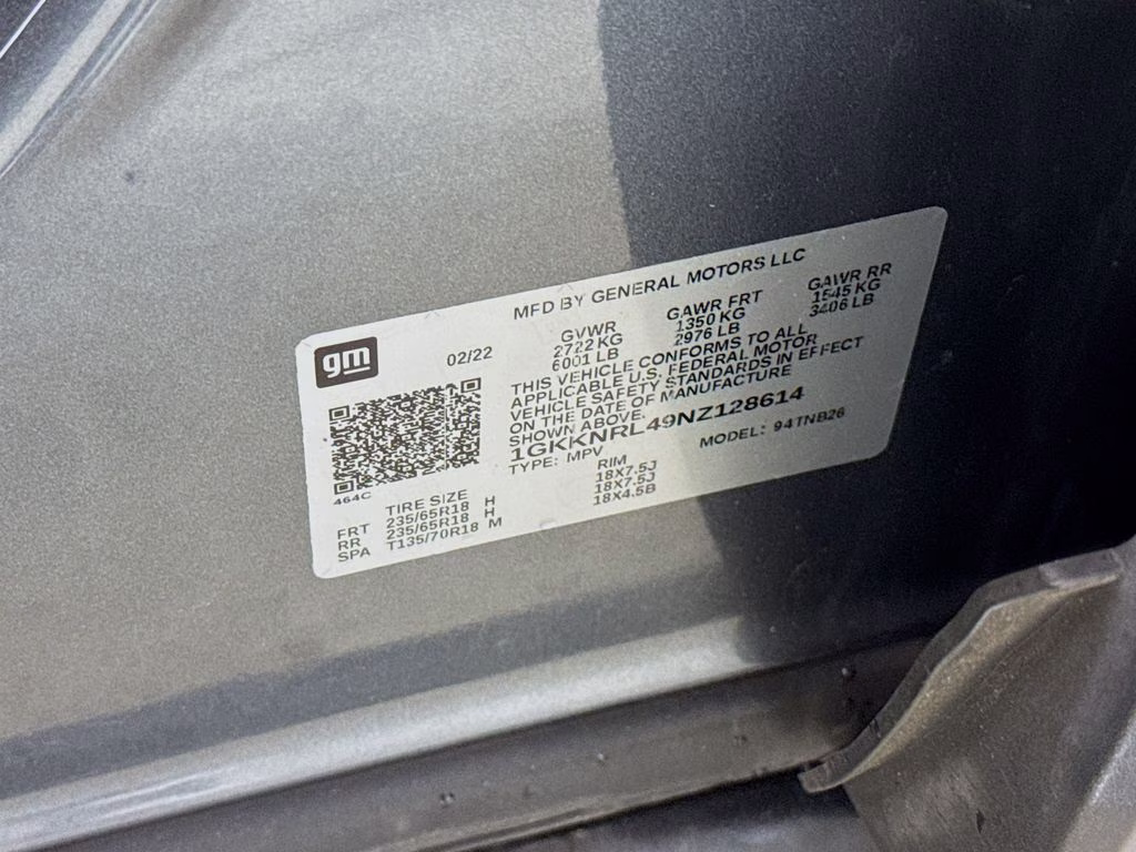 2022 Satin Steel Metallic GMC Acadia SLE AWD SUV