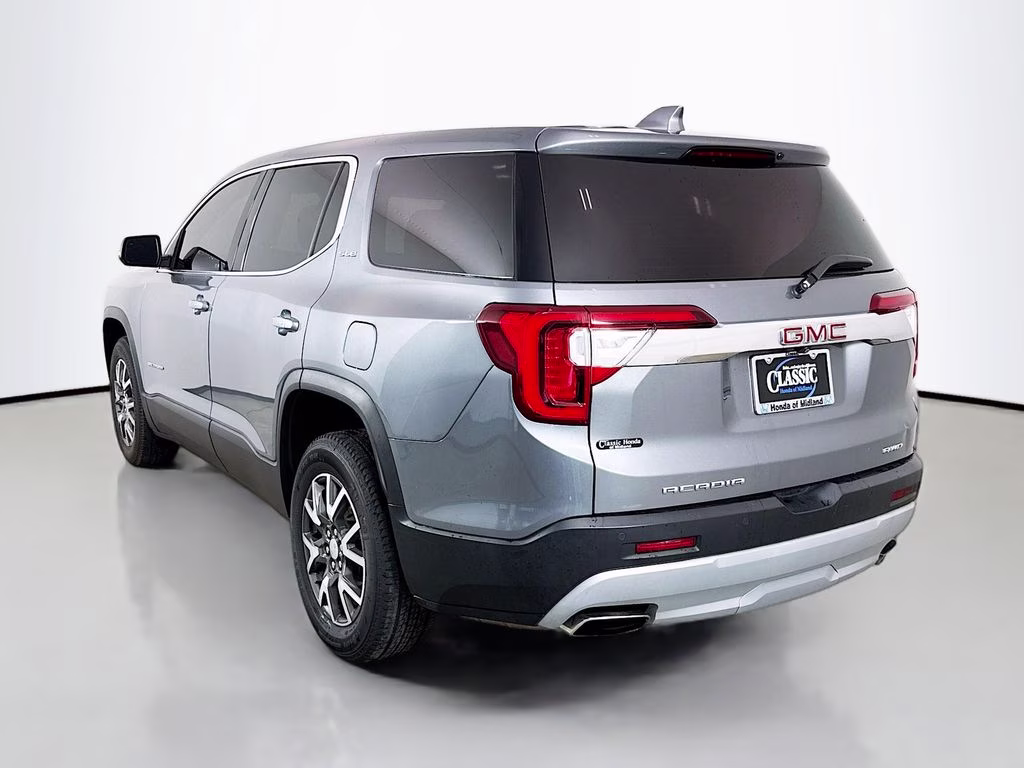 2022 Satin Steel Metallic GMC Acadia SLE AWD SUV