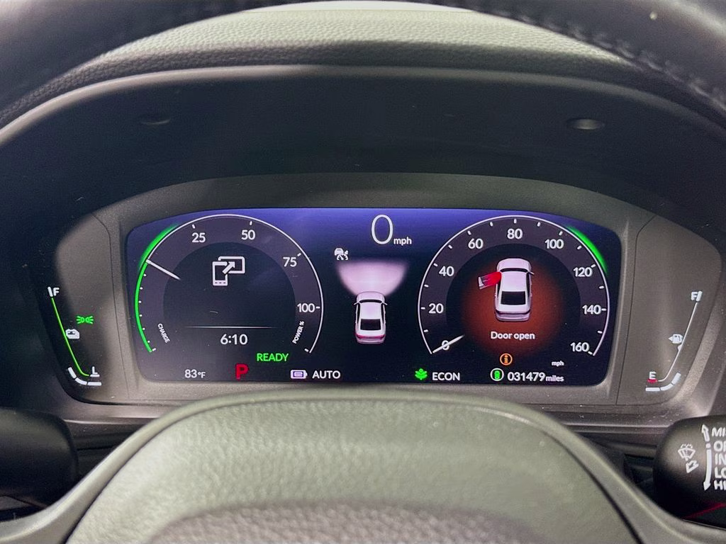 2023 Blue Honda Accord Hybrid EX-L FWD Sedan
