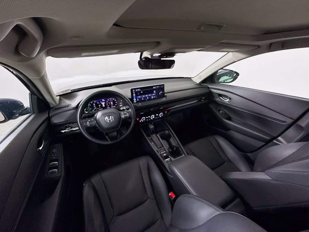 2023 Blue Honda Accord Hybrid EX-L FWD Sedan