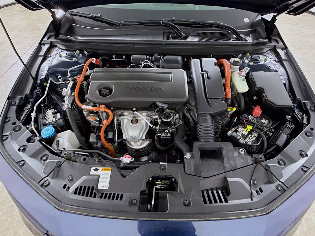 2023 Blue Honda Accord Hybrid EX-L FWD Sedan