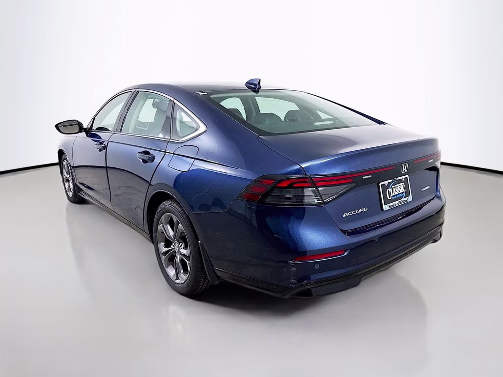 2023 Blue Honda Accord Hybrid EX-L FWD Sedan