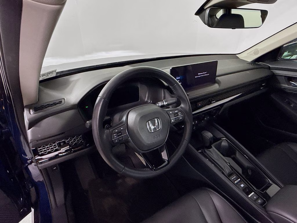 2023 Blue Honda Accord Hybrid EX-L FWD Sedan