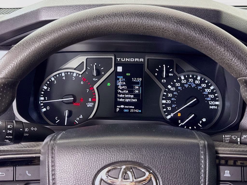 2023 Midnight Black Metallic Toyota Tundra SR5 RWD Truck