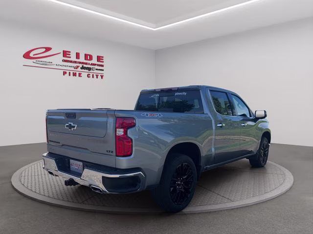 2024 Sterling Gray Metallic Chevrolet Silverado 1500 LTZ 4X4 Truck