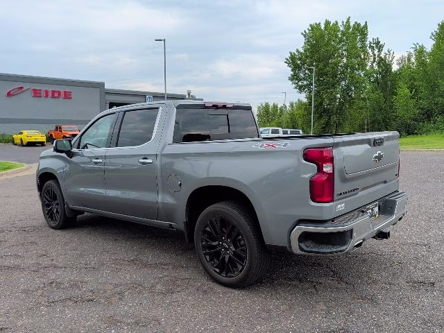 2024 Sterling Gray Metallic Chevrolet Silverado 1500 LTZ 4X4 Truck