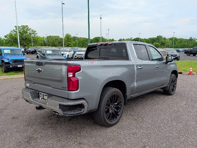 2024 Sterling Gray Metallic Chevrolet Silverado 1500 LTZ 4X4 Truck