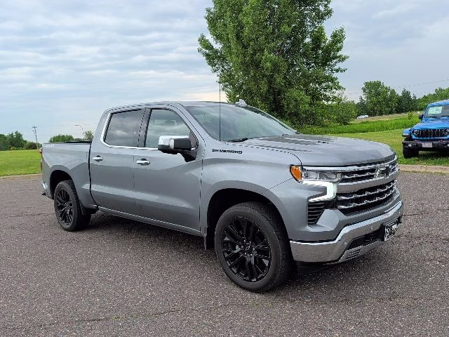 2024 Sterling Gray Metallic Chevrolet Silverado 1500 LTZ 4X4 Truck