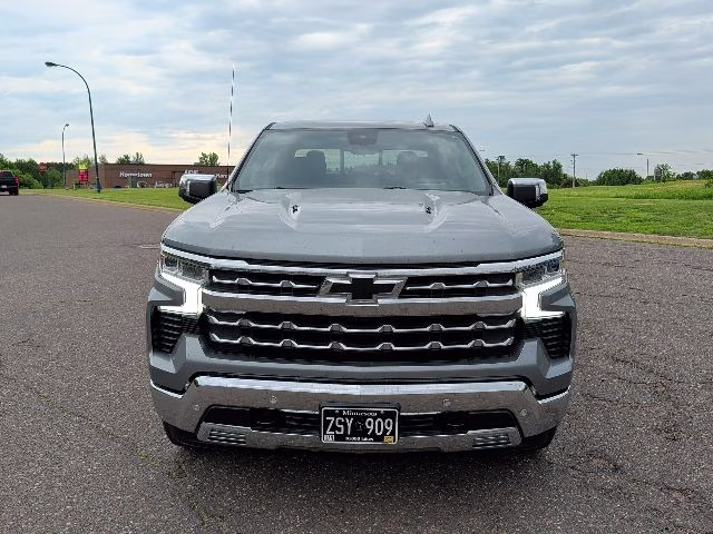 2024 Sterling Gray Metallic Chevrolet Silverado 1500 LTZ 4X4 Truck