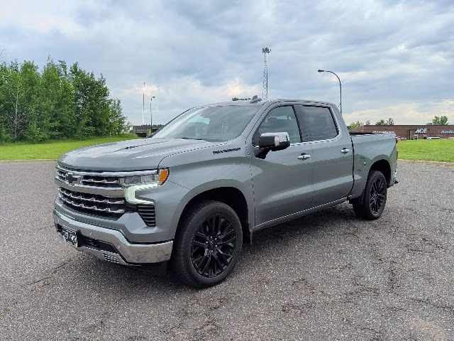 2024 Sterling Gray Metallic Chevrolet Silverado 1500 LTZ 4X4 Truck