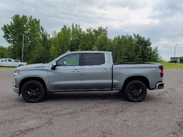 2024 Sterling Gray Metallic Chevrolet Silverado 1500 LTZ 4X4 Truck