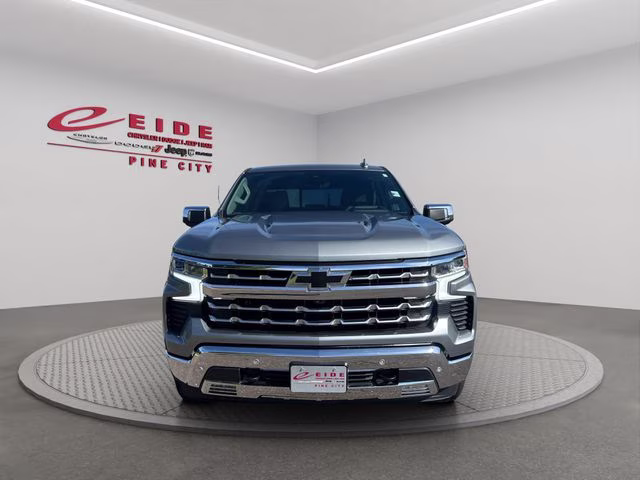 2024 Sterling Gray Metallic Chevrolet Silverado 1500 LTZ 4X4 Truck