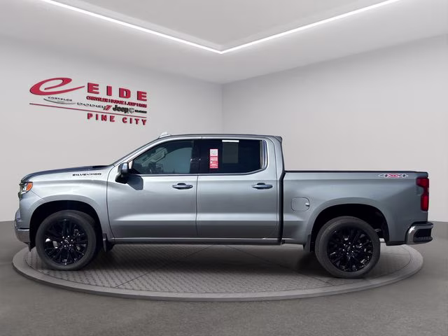 2024 Sterling Gray Metallic Chevrolet Silverado 1500 LTZ 4X4 Truck