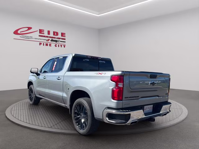 2024 Sterling Gray Metallic Chevrolet Silverado 1500 LTZ 4X4 Truck