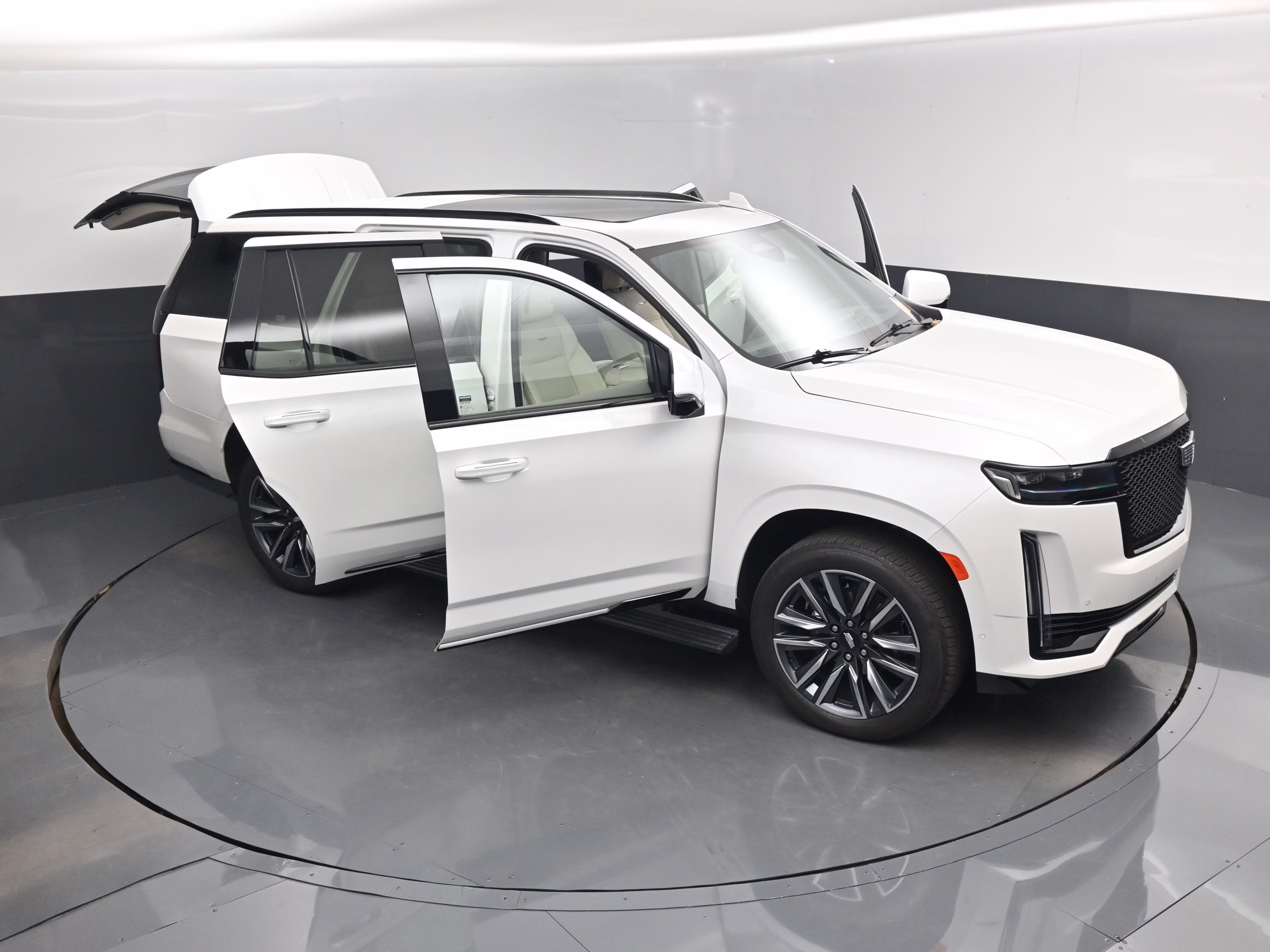 2024 Crystal White Tricoat Cadillac Escalade Sport Platinum RWD SUV