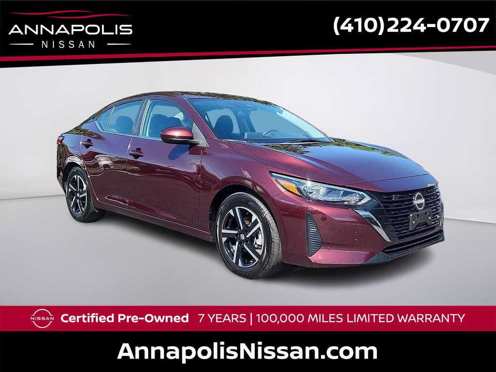 2025 Rosewood Metallic Nissan Sentra SV FWD Sedan