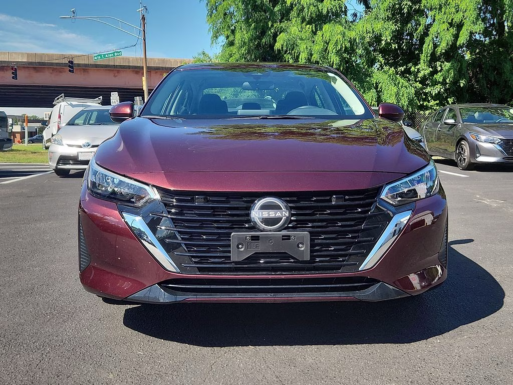 2025 Rosewood Metallic Nissan Sentra SV FWD Sedan