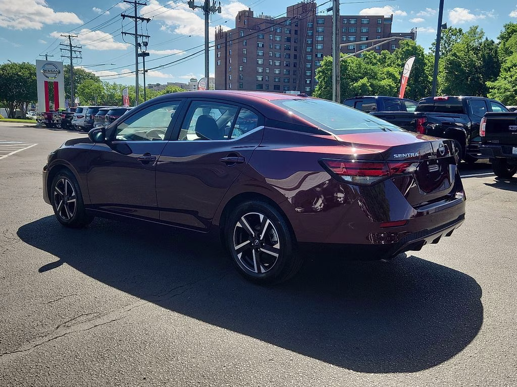 2025 Rosewood Metallic Nissan Sentra SV FWD Sedan