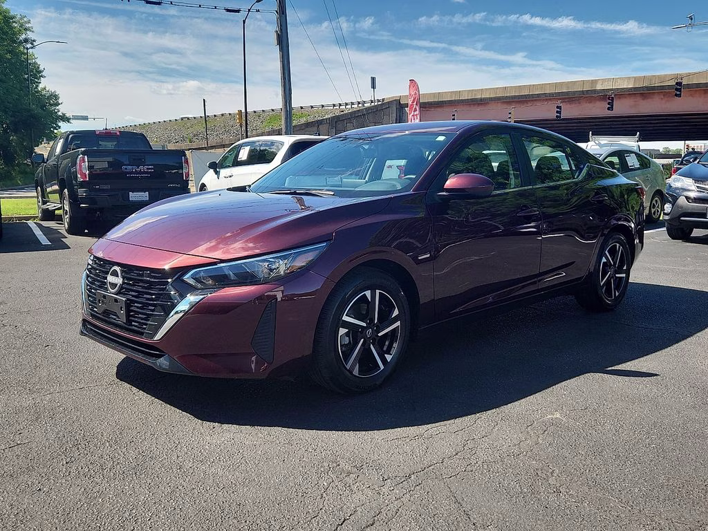 2025 Rosewood Metallic Nissan Sentra SV FWD Sedan