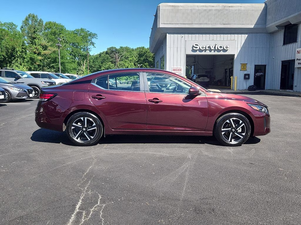 2025 Rosewood Metallic Nissan Sentra SV FWD Sedan