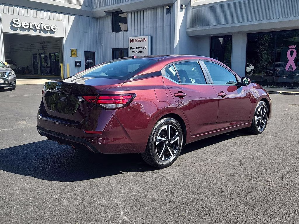 2025 Rosewood Metallic Nissan Sentra SV FWD Sedan