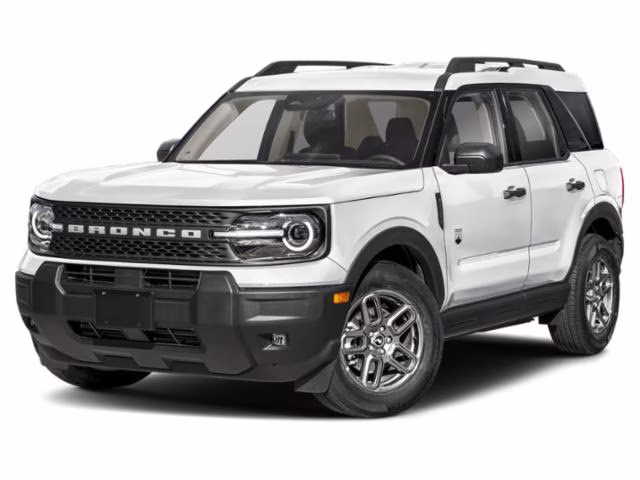 2025 White Ford Bronco Sport Big Bend 4X4 SUV