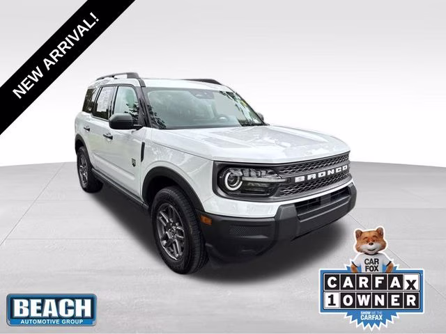 2025 Oxford White Ford Bronco Sport Big Bend 4X4 SUV