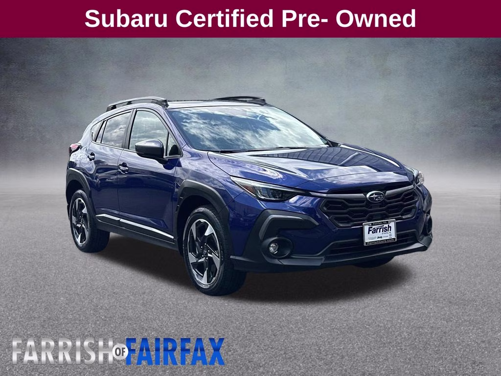 2024 Sapphire Blue Pearl Subaru Crosstrek Limited AWD SUV
